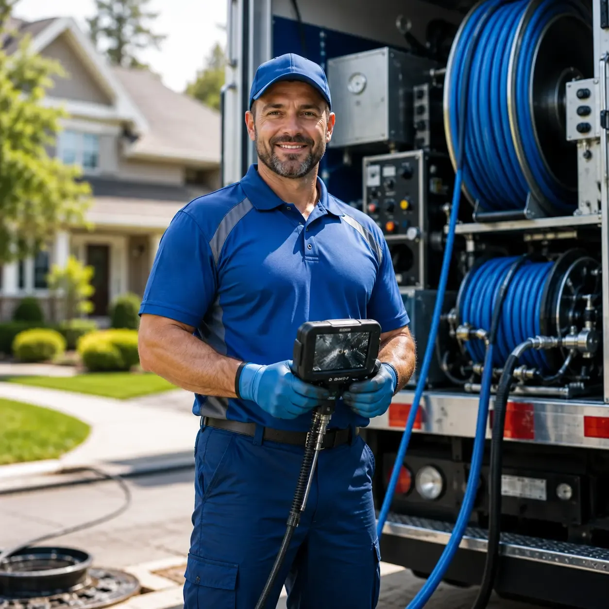 Local outdoor drain cleaning specialists in Dover, MA